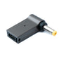 SYSTEM-S USB 3.1 Adapter Typ C Stecker zu DC 20V 4,8 x 1,7 mm Buchse in Grau