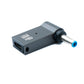 SYSTEM-S USB 3.1 Adapter Typ C Stecker zu HP DC 20V 4,5 x 3,0 mm Buchse in Grau