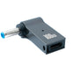 SYSTEM-S USB 3.1 Adapter Typ C Stecker zu HP DC 20V 4,5 x 3,0 mm Buchse in Grau