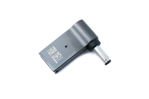 SYSTEM-S USB 3.1 Adapter Typ C Stecker zu Dell DC 20V 4,5 x 3,0 mm Buchse in Grau