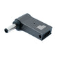 SYSTEM-S USB 3.1 Adapter Typ C Stecker zu Dell DC 20V 4,5 x 3,0 mm Buchse in Grau