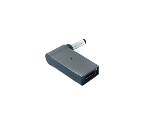 SYSTEM-S USB 3.1 Adapter Typ C Stecker zu DC 20V 4,5 x 1,7 mm Buchse in Grau