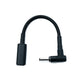 SYSTEM-S DC 20V Kabel 15 cm 3,5 x 1,35 Stecker zu USB 3.1 Typ C Buchse geflochten Winkel