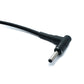 SYSTEM-S DC 20V Kabel 15 cm 3,5 x 1,35 Stecker zu USB 3.1 Typ C Buchse geflochten Winkel