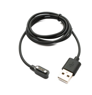 Cable USB 2.0 SYSTEM-S Cable de carga de 100 cm para smartwatch Realme Watch 3 en color negro