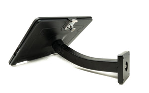 Soporte de pared SYSTEM-S con cerradura para Microsoft Surface Pro 9 13.0" en negro