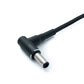 SYSTEM-S DC 20V Kabel 15 cm 5,5 x 3,0 Stecker zu USB 3.1 Typ C Buchse geflochten Winkel