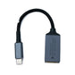 SYSTEM-S USB 3.1 Kabel 15 cm Typ C Stecker zu Lenovo Square Buchse geflochten