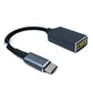 SYSTEM-S USB 3.1 Kabel 15 cm Typ C Stecker zu Lenovo Square Buchse geflochten