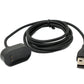 SYSTEM-S USB 2.0 Kabel 92 cm Ladekabel für Fitbit Inspire HR Ace 2 Smartwach in Schwarz