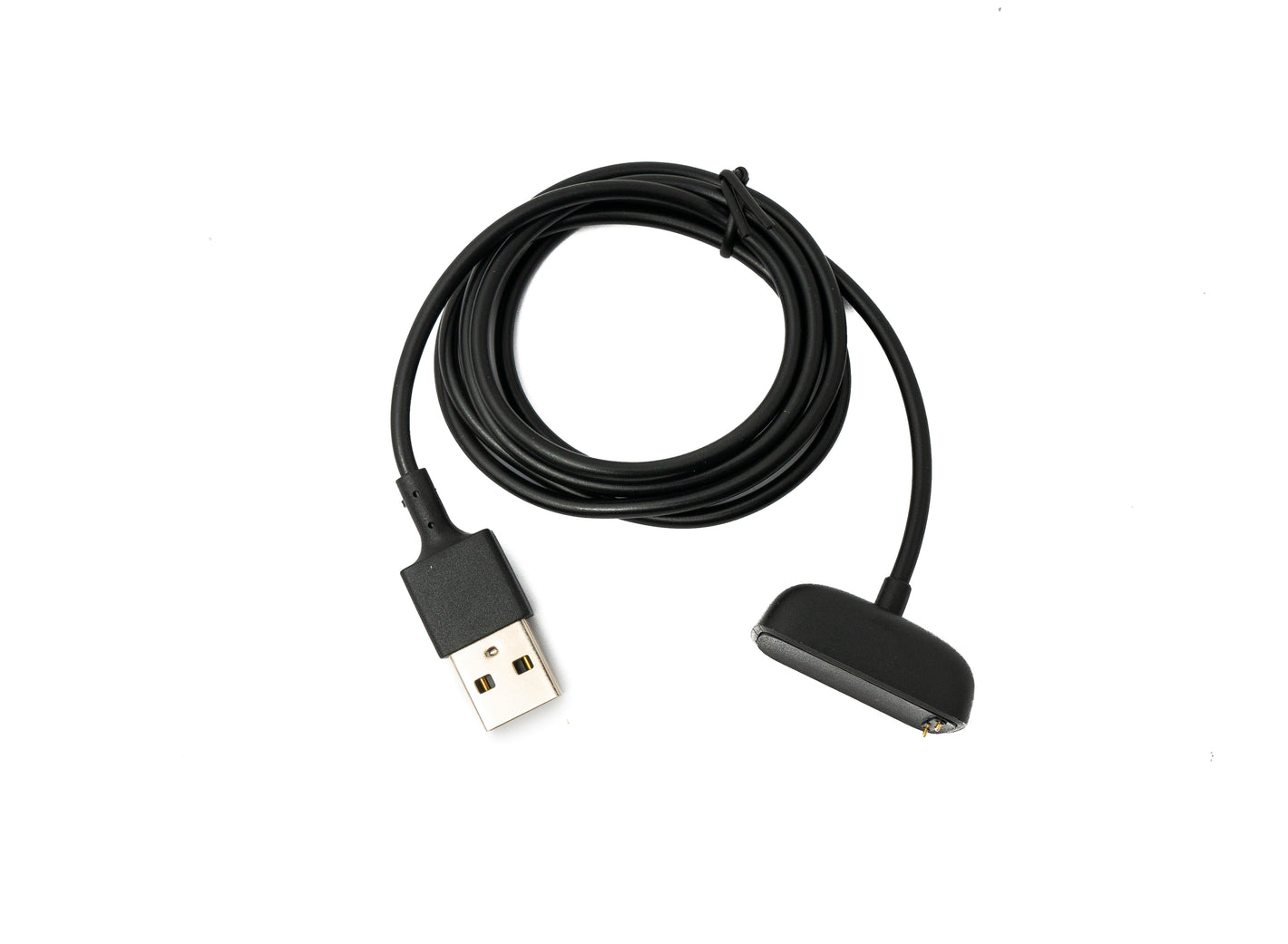 Cavo USB 2.0 Cavo di ricarica da 96 cm per Fitbit Luxe Charge 5 Smartwach in nero