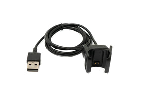 Cavo USB 2.0 Cavo di ricarica da 99 cm per Fitbit Charge 3 Smartwach in nero