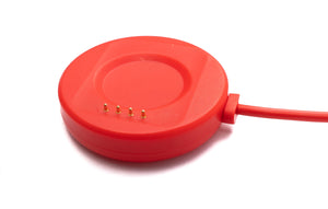 Câble USB 2.0 station de charge 100 cm pour montre intelligente Oppo Watch 3 2 1 pro SE en rouge