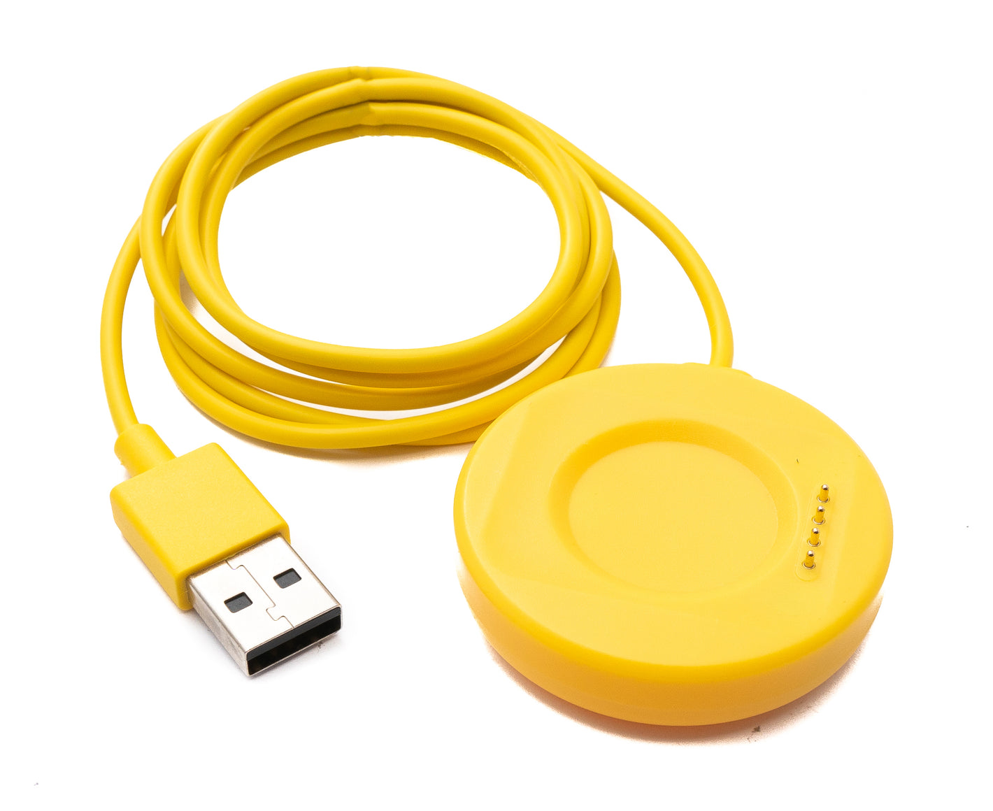 SYSTEM-S USB 2.0 cable 100 cm charging station for Oppo Watch 3 2 1 pro SE Smartwatch in yellow