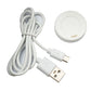 SYSTEM-S USB 2.0 cable 80 cm charging station for Huawei Watch 1 Smartwatch 5V adapter in white