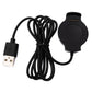 SYSTEM-S USB 2.0 Kabel 100 cm Ladestation für Huawei Watch 2 Smartwatch 5V Adapter in Schwarz