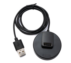 Cable USB 2.0 Estación de carga de 93 cm para Huawei Watch Dream Honor Band 5i en color negro