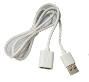 SYSTEM-S USB 2.0 Cable 96 cm Charging Cable for Huawei Honor Band 5i Smartwatch Adapter White