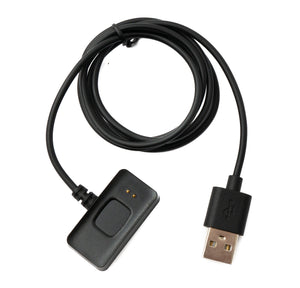 SYSTEM-S USB 2.0 Kabel 93 cm Ladestation für Huawei Honor A2 Smartwatch Adapter Schwarz