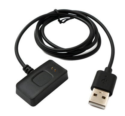 SYSTEM-S USB 2.0 Kabel 93 cm Ladestation für Huawei Honor A2 Smartwatch Schwarz