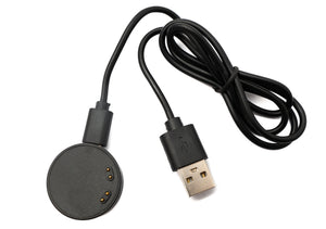 SYSTEM-S USB 2.0 Kabel 75 cm Ladestation für Huawei K2 Smartwatch in Schwarz