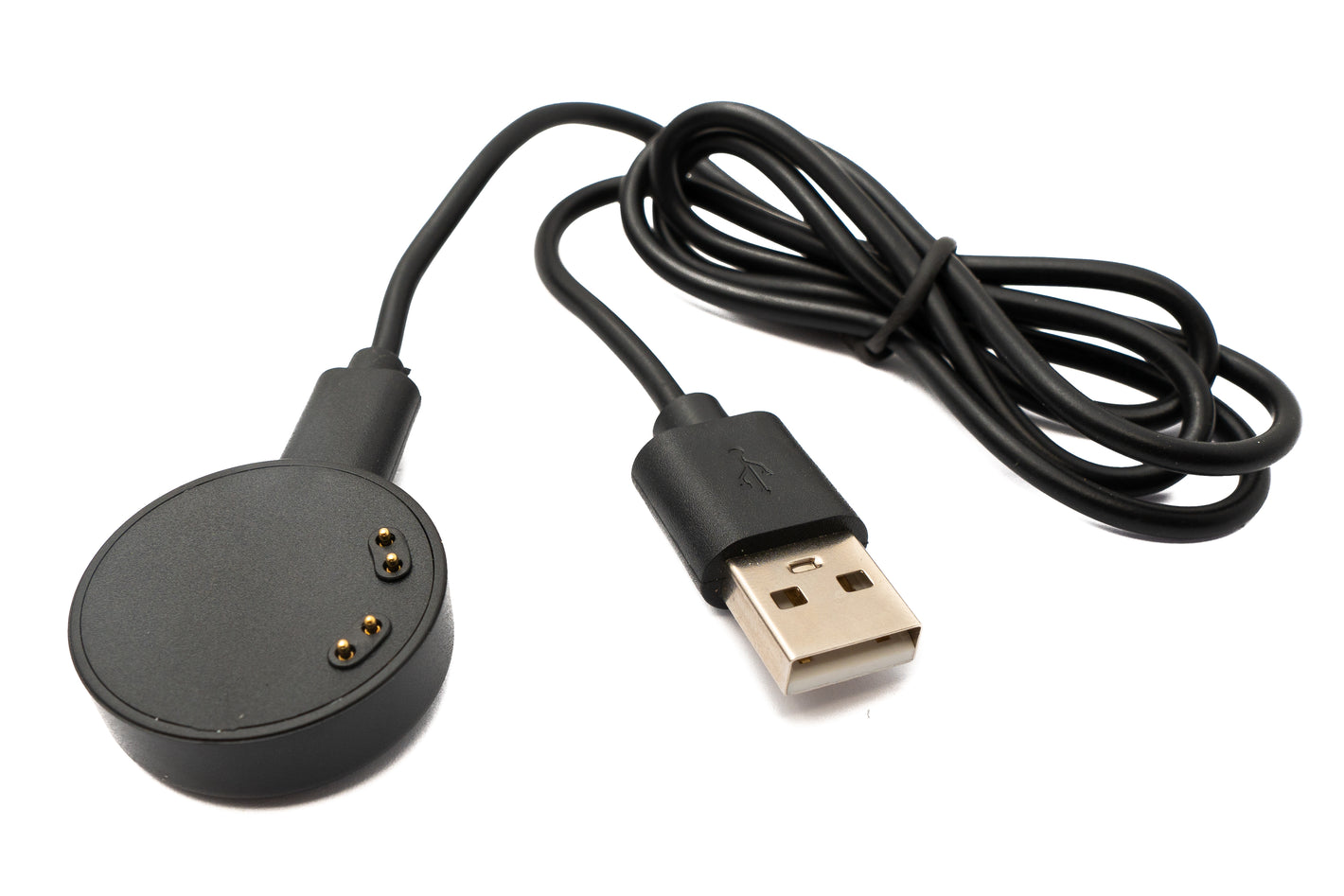 SYSTEM-S USB 2.0 Kabel 75 cm Ladestation für Huawei K2 Smartwatch in Schwarz