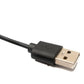 Cable USB 2.0 Estación de carga de 75 cm para Smartwatch Huawei Honor S1 en color negro