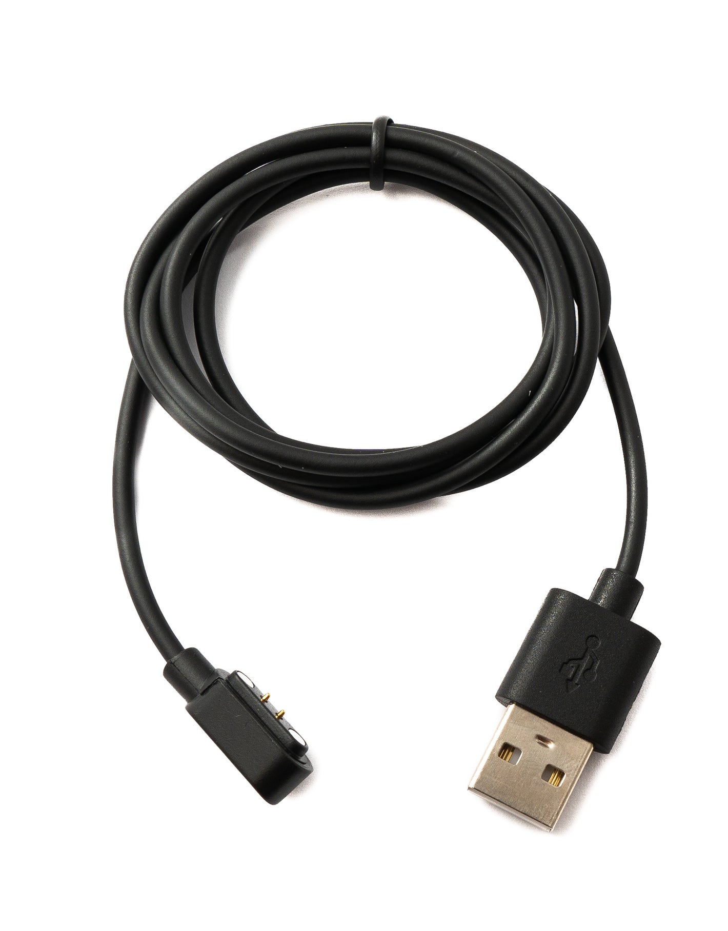 SYSTEM-S USB 2.0 Kabel 100 cm Ladekabel für Xiaomi Haylou LS02 LS01 in Schwarz