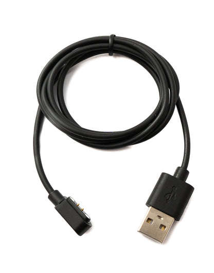 USB 2.0 cable 100 cm charging cable for Xiaomi Haylou LS02 LS01 in black