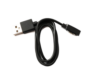 USB 2.0 cable 60 cm charging cable for Xiaomi Haylou GST LS09B in black