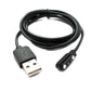 Cable USB 2.0 cable de carga de 100 cm para Xiaomi Haylou RT2 LS10 en color negro