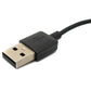 SYSTEM-S USB 2.0 cable 100 cm charging cable for Coros Pace2, Apex Pro 42, Vertix 2 in black