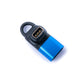 SYSTEM-S USB 3.1 adapter charging adapter for Coros Pace2, Apex Pro 42, Vertix 2 cable in blue