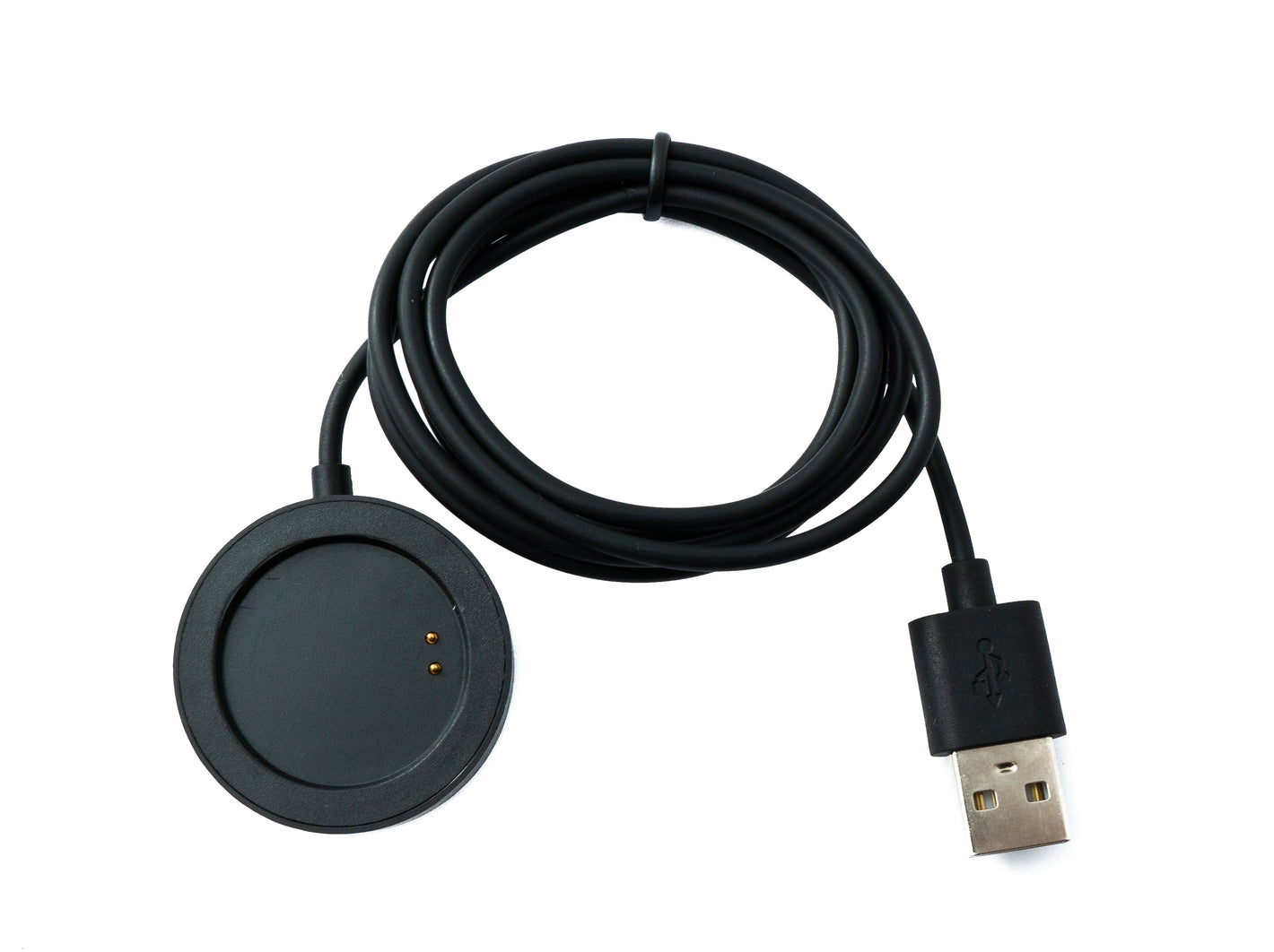 SYSTEM-S USB 2.0 Kabel 93 cm Ladestation für OnePlus Watch Smartwatch in Schwarz