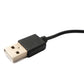 Cable USB 2.0 Cable de carga de 54 cm para smartwatch OnePlus Nord Watch en color negro