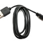 USB 2.0 cable 95 cm charging cable for OnePlus Nord Watch smartwatch in black