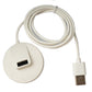 Cable USB 2.0 Estación de carga de 93 cm para smartwatch OnePlus Watch en color blanco