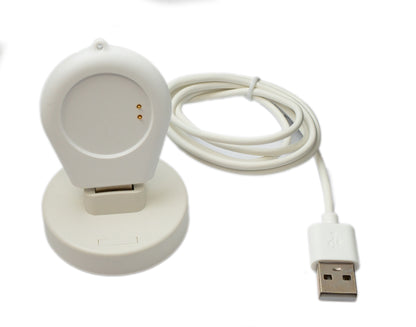 USB 2.0 cable 93 cm charging station for OnePlus Watch smartwatch in white