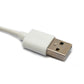 Cable USB 2.0 Estación de carga de 93 cm para smartwatch OnePlus Watch en color blanco