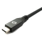 SYSTEM-S USB4 150 cm Kabel Typ C Stecker zu Stecker 40 Gbit/s 240 W USB 4.0 Kabel Adapter