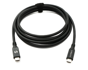 SYSTEM-S USB4 250 cm Cable Type C Male to Male 40 Gbit/s 240 W USB 4.0 Cable Adapter