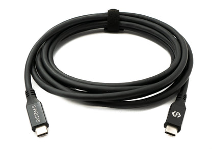 SYSTEM-S USB4 3 m Cable Type C Male to Male 40 Gbit/s 240 W USB 4.0 Cable Adapter 