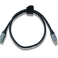 SYSTEM-S USB 3.1 Gen 2 Kabel 50 cm Typ C Stecker zu Buchse 10 Gbit/s 100W