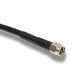 SYSTEM-S Koaxial Kabel 60 cm RG58 Stecker zu Stecker RG58C/U SMA