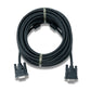 SYSTEM-S VGA Kabel 10 m HD15 Stecker zu Stecker Panel Mount Schraube DSub 15pin Adapter