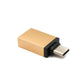 SYSTEM-S USB 3.1 Adapter Typ C Stecker zu 3.0 A Buchse 5 Gbit/s in Rosa Gelb