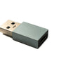 SYSTEM-S USB 3.1 adapter type C female to 3.0 A male 5 Gbit/s 100W in grey