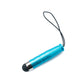 SYSTEM-S Mini Stylus Touch Pen kapazitiver Bildschirm Eingabe Stift in Hellblau für Smartphone Tablet