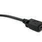 Cable USB 2.0 SYSTEM-S de 30 cm adaptador mini B hembra a tipo A macho en color negro