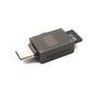 SYSTEM-S USB 3.1 Type C Lecteur de carte Micro SD Adaptateur SDXC en gris